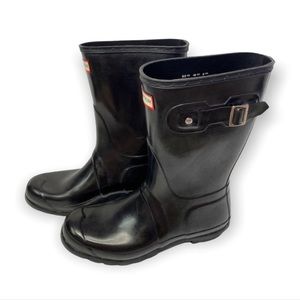 Used, Black Hunter Boots (Size 8)